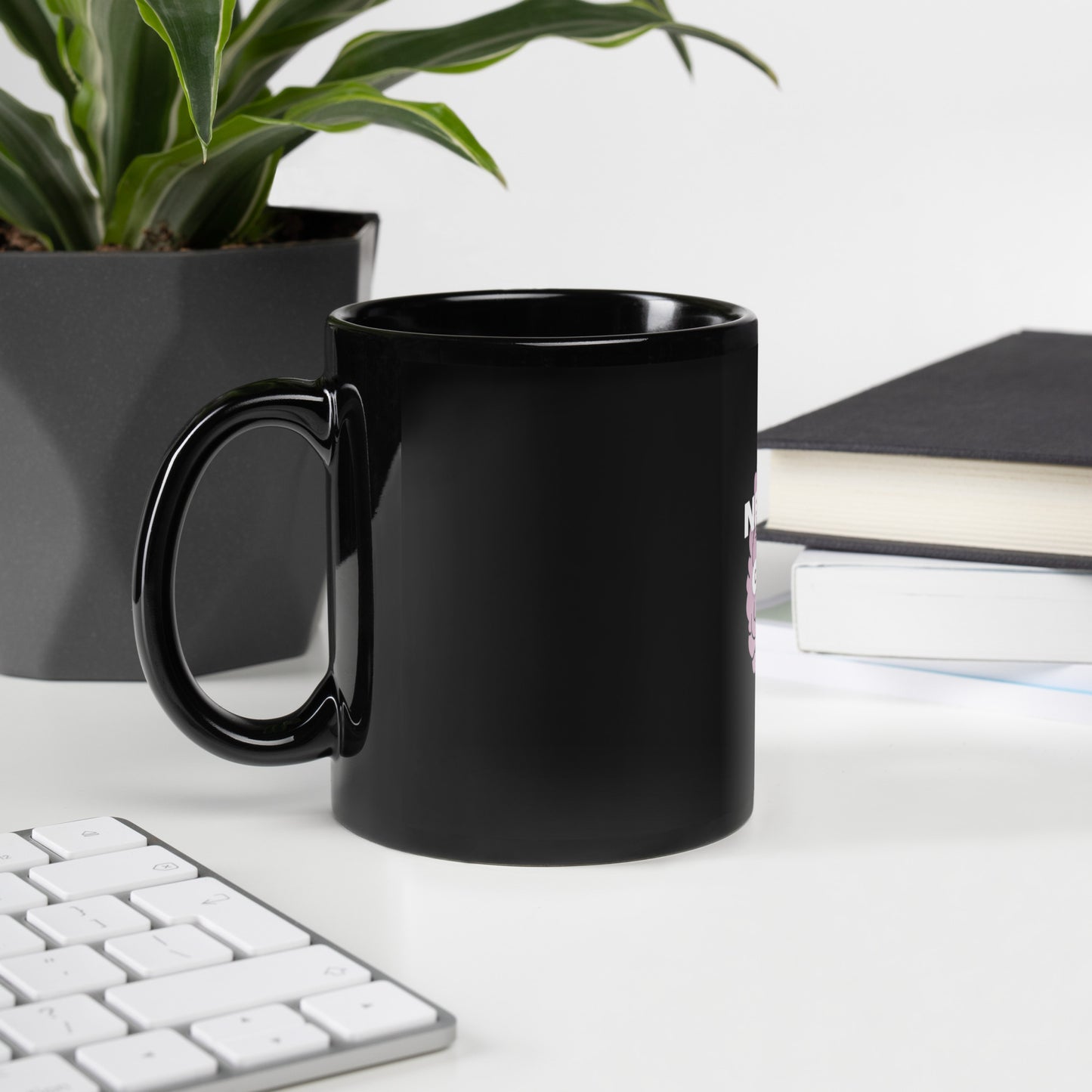 Black Glossy Mug - Mental Health