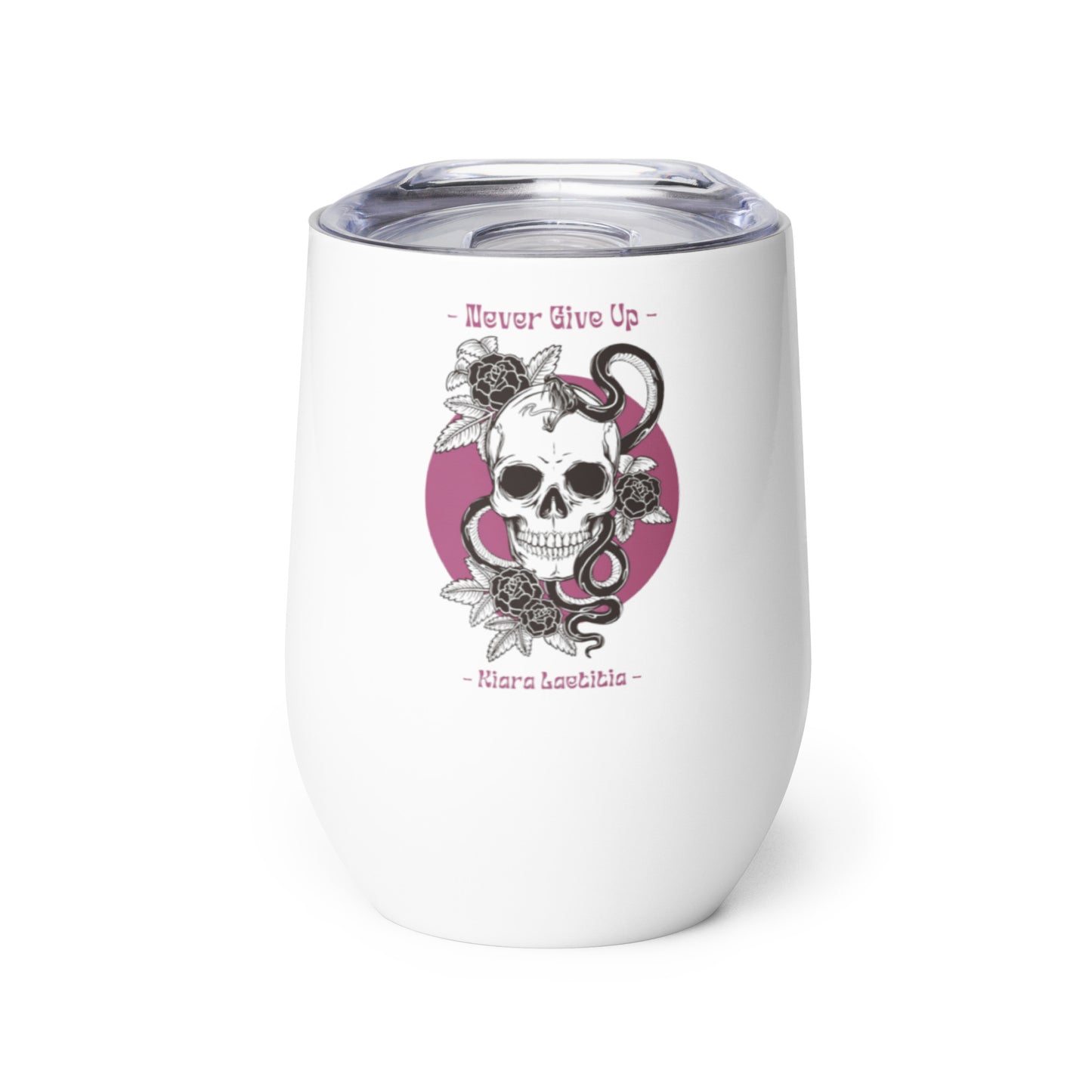 Wine Tumbler - Skull