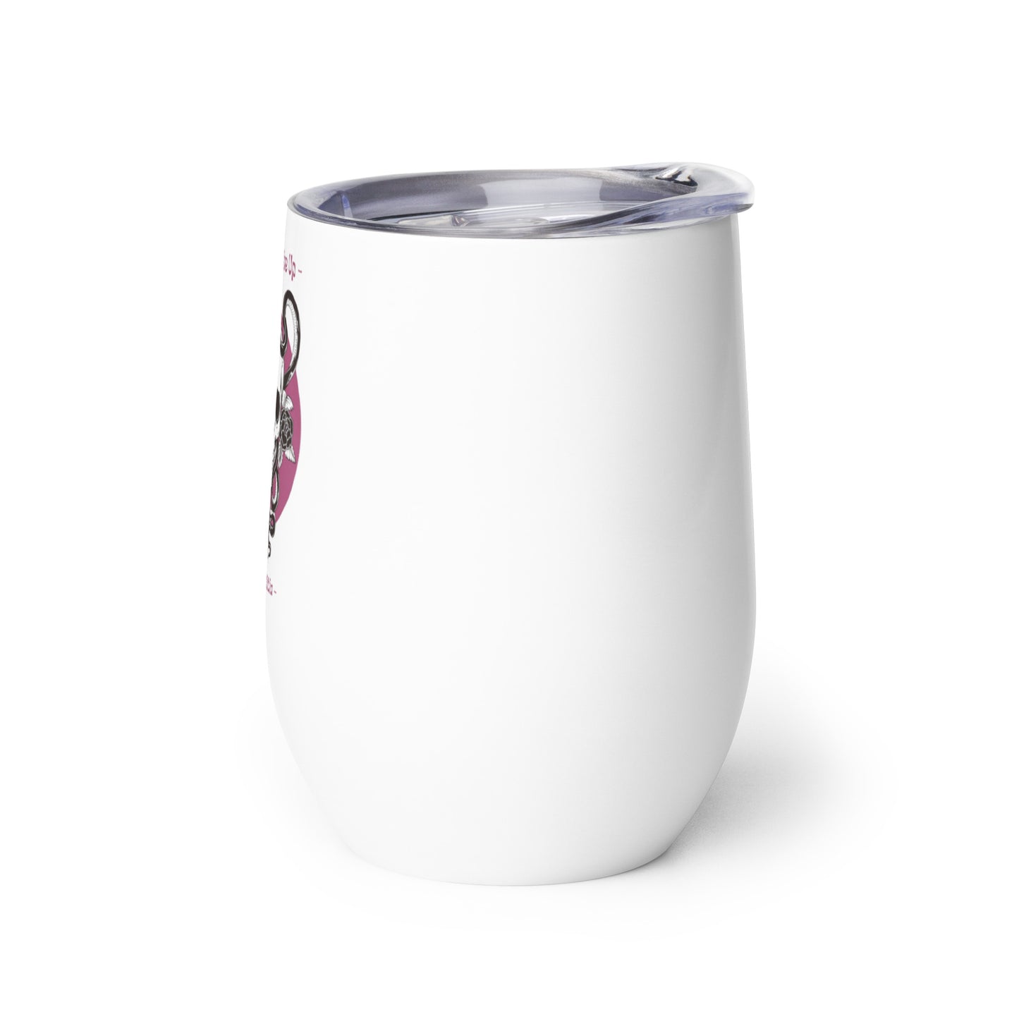 Wine Tumbler - Skull