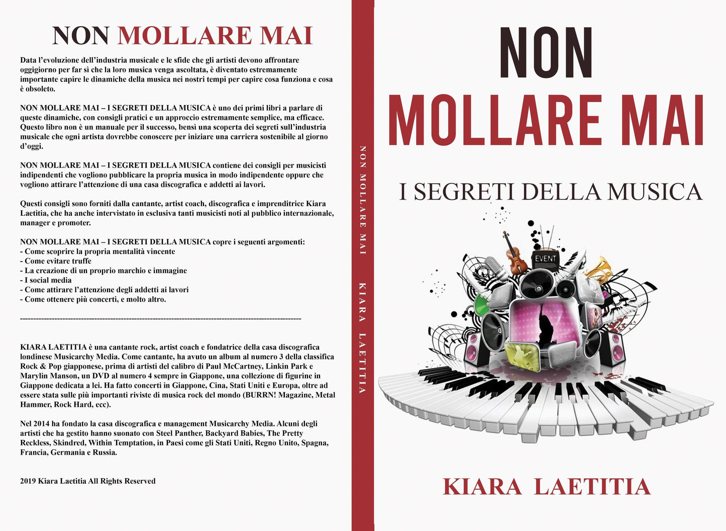 Ebook - Non Mollare Mai. I segreti della musica - Versione Italiana